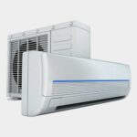 Examples of a superior cooling solutions: air conditioner and ventilator